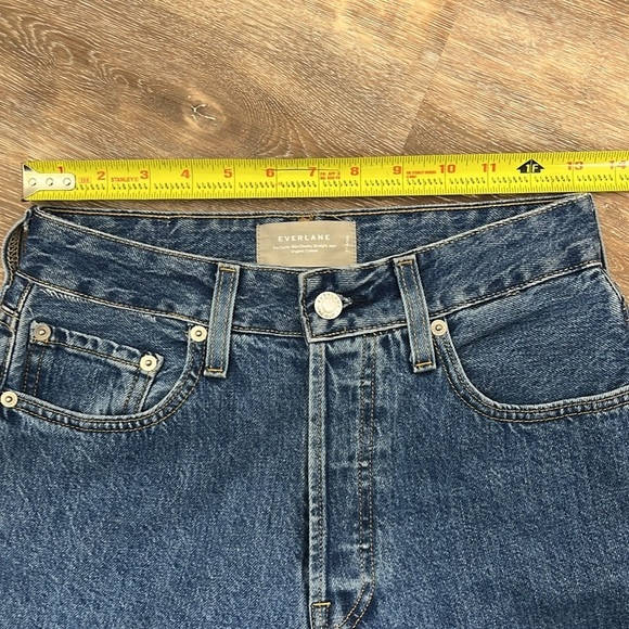 Everlane Womens Blue Jeans The Curvy '90s Cheeky Straight Size 27 Ankle - Picture 10 of 16
